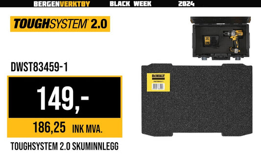 ToughSystem 2.0 Skuminnsats DWST83459-1